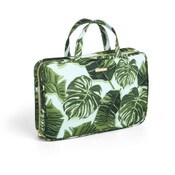 Wholesale - 2pc SOPHIA JOY WEEKENDER PALM PRINT COSMETIC CASE C/P 12, UPC: 079642300083